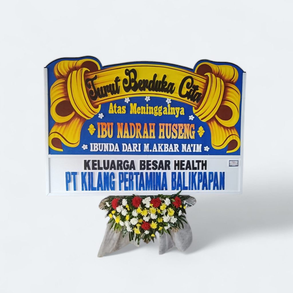 karanagan bunga belasungkawa balikpapan